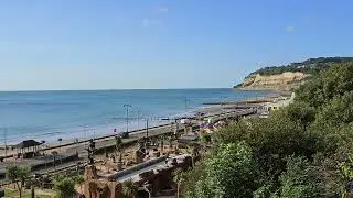 1 Agosto 2025: Shanklin Esplanade, Isle of Wight, England 