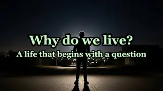 Why We Go On Living Without Meaning#QuestioningLife #QuietPhilosophy #Absurdity #ReflectiveNarration