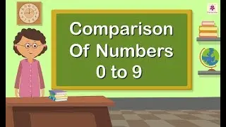 Comparison Of Numbers 0 to 9 | Mathematics Grade 1 | Periwinkle