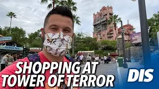 Shopping at The Twilight Zone Tower of Terror Gift Shop in Disney's Hollywood Studios
