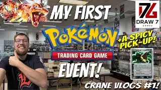 Моё первое участие в турнире Pok&eacute;mon TCG + пикантная находка! Видеоблоги Crane #1!