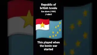 republic of British Tuvalu eas alarm (1985) j-alert