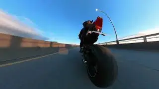 MT-07 SUNSET RIDE LOW ANGLE | 4k