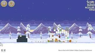 Angry Birds Seasons Wreck the Halls Level 3  97310