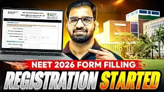NEET 2026 Form OUT 🚨 | Last Date | Fees | Form Filling Mistakes Avoid ❌