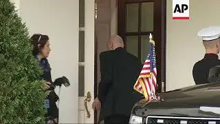 Baltic Leaders Arrive for White House Summit