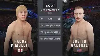 Jab, Staight End It All - UFC 4