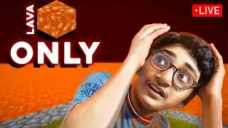 Minecraft, but it's all LAVA.... | Volcano Block