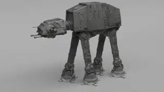 AT-AT Walk cycle for 10 minutes