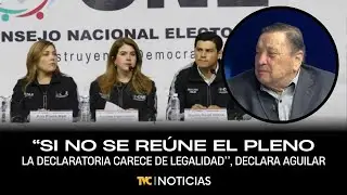 Expresidente del TSE declara que si pleno del CNE no se reúne, la declaratoria carece de legalidad