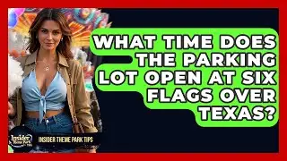 What Time Does The Parking Lot Open At Six Flags Over Texas? - Insider Theme Park Tips