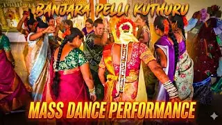 Banjara Pelli kuthuru Mass dance Performance 2025 || Dhummu reputhuna dance performance 2025 Dance 