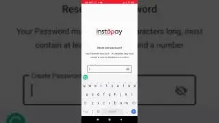 INSTAPAY PASSWORD RESET PART 1