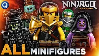 LEGO Ninjago season 13 minifigures from NINJAGO 2020 summer sets All characters