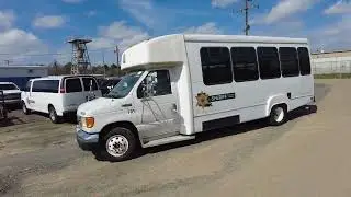 HENDERSON AUCTIONS WILL BE SELLING THIS 2004 FORD E450 SUPER DUTY BUS AT AUCTION