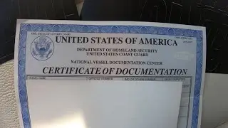 Applying US Coast Guard Numbers to Boat Hull