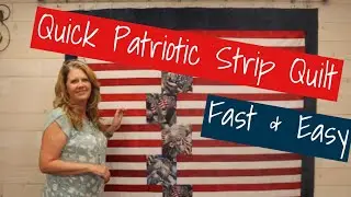 Quick Patriotic Quilt