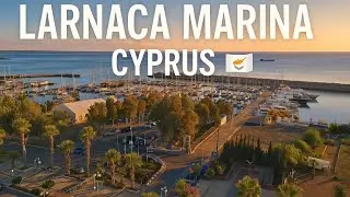 Larnaca Marina in December 🇨🇾✨ | Winter Sun in Cyprus