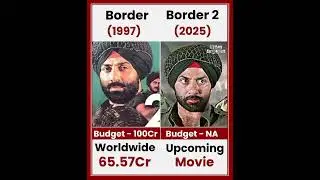 Border VS Border 2 movie comparison box officecollection #viral #trending #shorts #sunnydeol #border