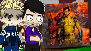 Avengers React to DEADPOOL & WOLVERINE