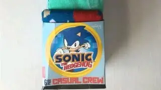 Sonic the Hedgehog Casual Crew Socks Review