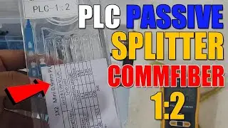 🔍 Splitter Fiber Optik Murah Berkualitas! Commfiber 1:2 PLC SC UPC Non Box Review Lengkap