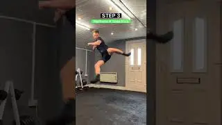 SASUKE SPLIT KICK TUTORIAL #shorts