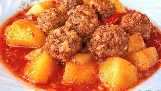 👉PATATES ve KIYMA VARSA MUTLAKA DENEYİN 👉PATATESLİ SULU KÖFTEYİ HER GÜN YEMEK İSTEYECEKSİN❗️