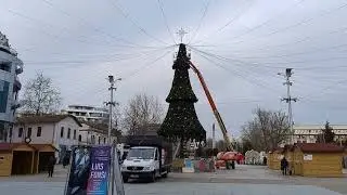 19-Jan-2026, Burgas, Farewell to City Christmas Tree