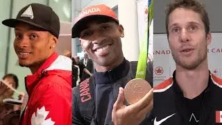 Rio 2016: Canadian Olympic athletes return to Canada