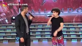 Pitito, gran personaje de Favio Posca, llegó a la pista de Showmatch