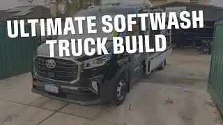ULTIMATE Soft Wash Truck Build: P40 Pump, Honda Pressure Cleaner & RO-DI System!