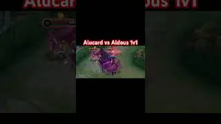 Alucard vs aldous with 500 stack 49% can win mlbb