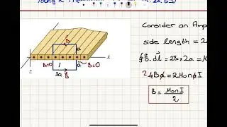 An Infinite Current Sheet