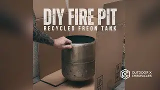 DIY Fire Pit  | Freon Gas Tank | Recycle