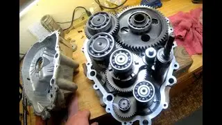 Transmission removal and gear reduction 2020 Rzr Xp Turbo 33% low 7% high and reverse