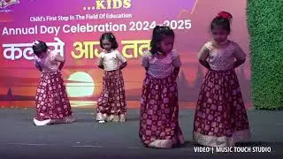 Performance Of Senior KG Girls_On 15th Annual DayTheme KAL SE AAJ TAK