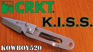 Knife Review: CRKT K.I.S.S + Frame Lock explanation
