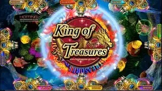King Of Treasures Fishing Game Machine GamePlay Demo | Arcade Fishing Game Machine