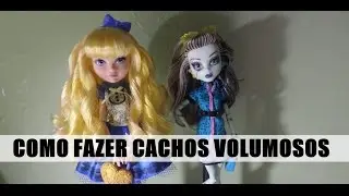 COMO FAZER CACHOS VOLUMOSOS EM SUAS BONECAS