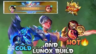 COULD❄️ AND HOT🔥 LUNOX BUILD | MOBILE LEGENDS EXPERIMENT BUILD #9