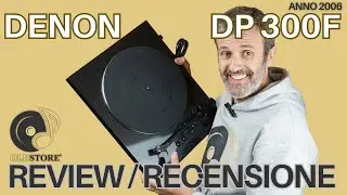Denon DP 300F - giradischi a cinghia automatico - RECENSIONE / REVIEW
