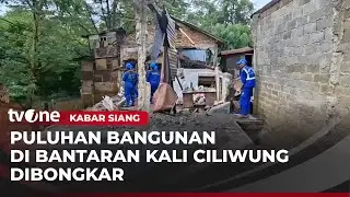 Warga Terima Kompensasi, Bangunan Bantaran Kali Ciliwung Dibongkar | Kabar Siang