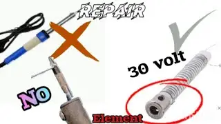 Homemade repair soldering iron #viral video #10view+