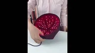 Red light therapy cap for hair growth