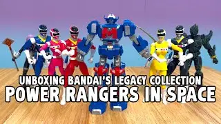 Power Rangers in Space Toys - Bandai Legacy Collection Unboxing