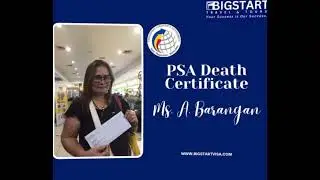 PSA DEATH CERTIFICATE - MS. A. BARANGAN