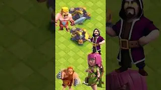 Scattershot vs All Elixir Troops clash of clans #shorts #trending #viral