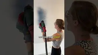 SPRITZEN statt WALZEN?🥵🤪 #wandfarbe #spritzen #renovieren #hausbau #diy