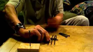 Peter Fox Magic Tricks 10 nails balancing on one